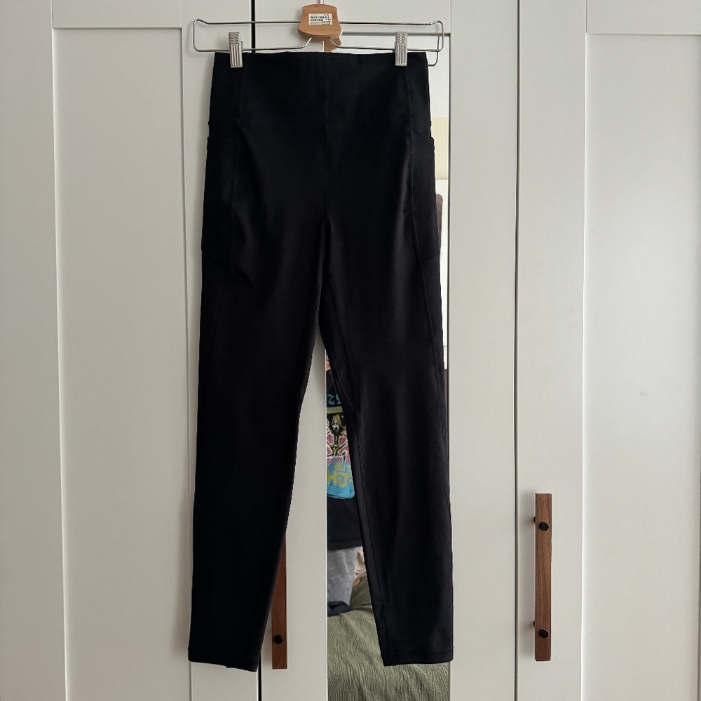 J Crew CloudStretch high-rise side-pocket active leggings